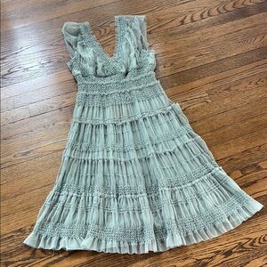 Max Studio Sage Green Midi Dress